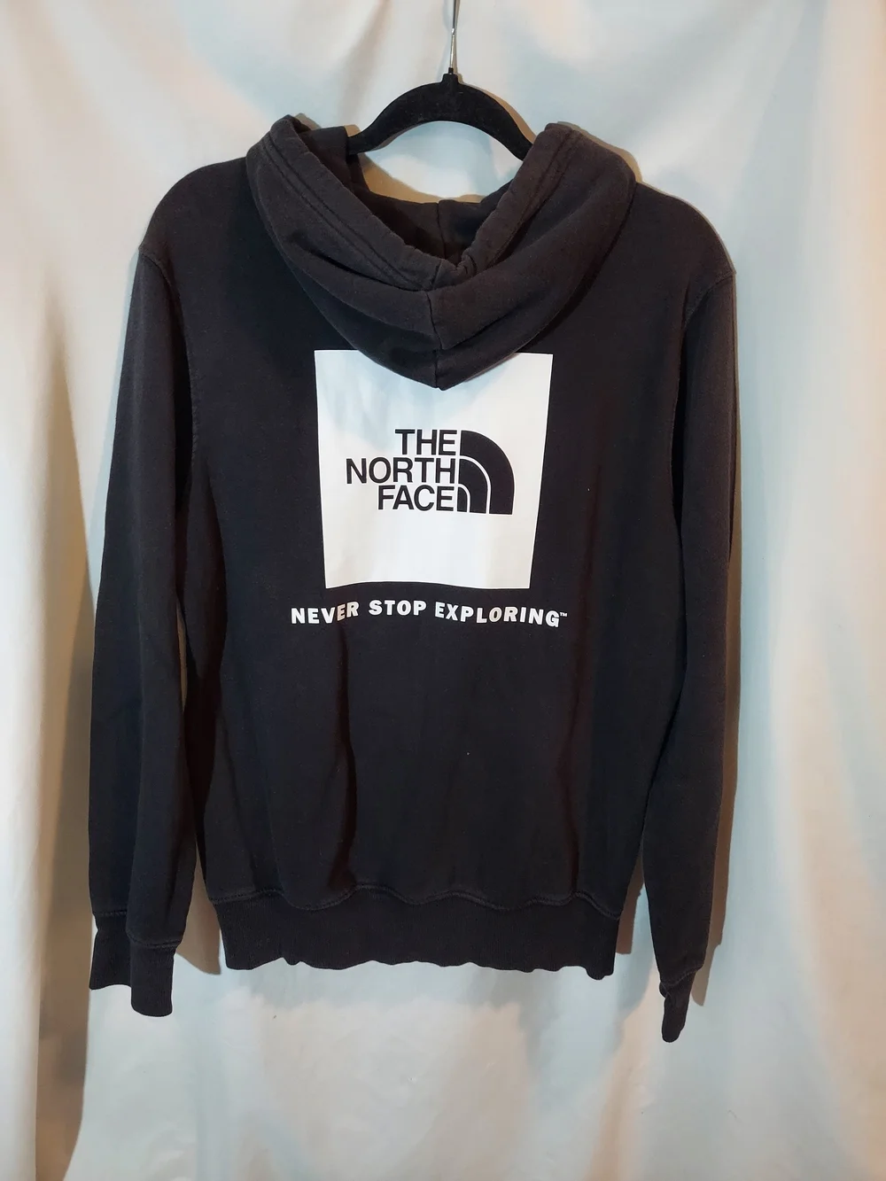 The North Face Classic Pullover Hoodie Black Men's Size Small GUC